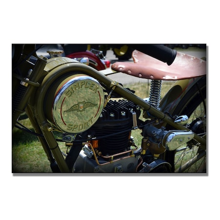 Trademark Fine Art Michelle Calkins '1944 Simplex Sport' Canvas Art, 35x47 MC0163-C3547GG